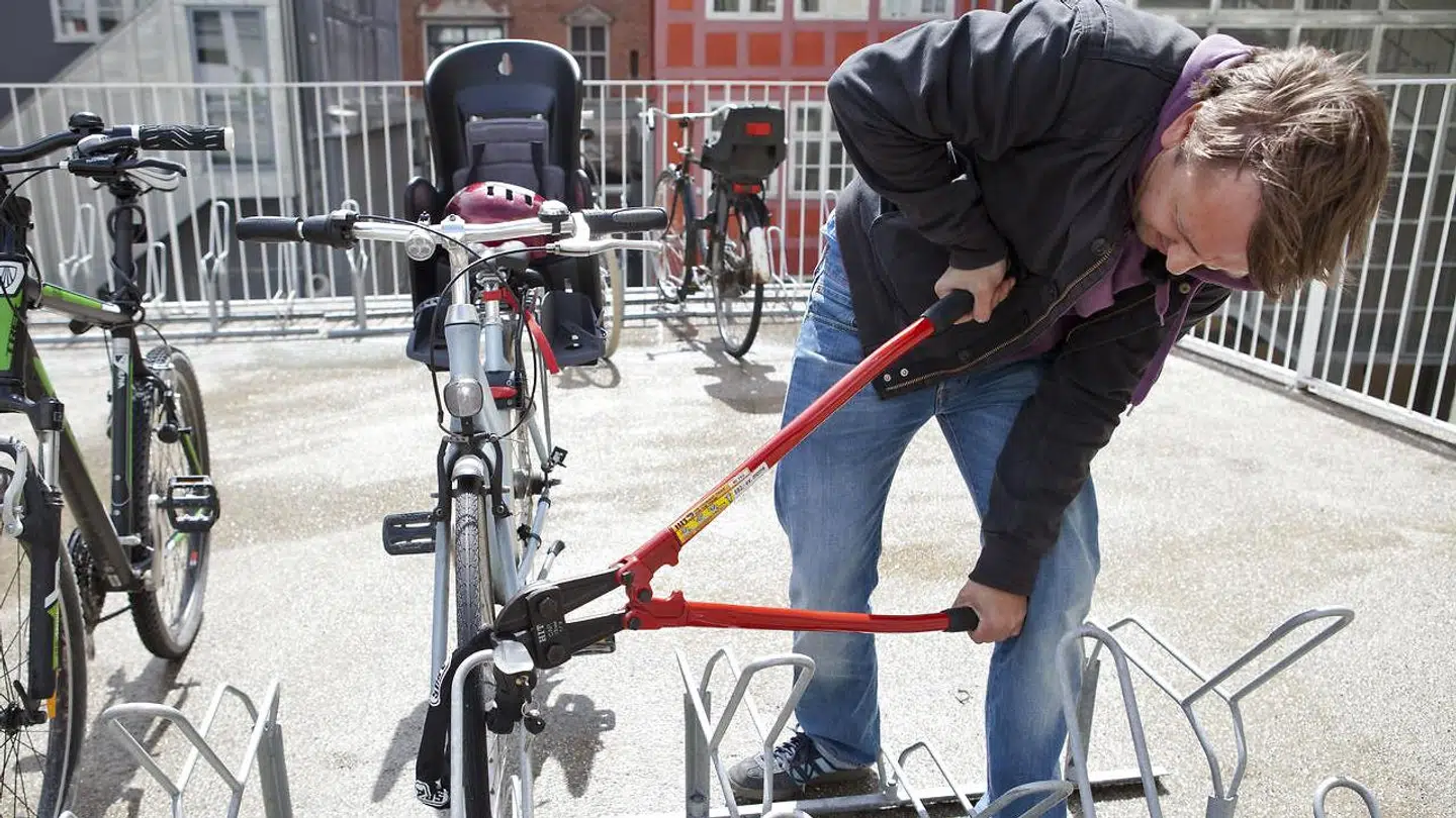 Cykeltyveri er det, der bliver anmeldt mest i Aalborg.
