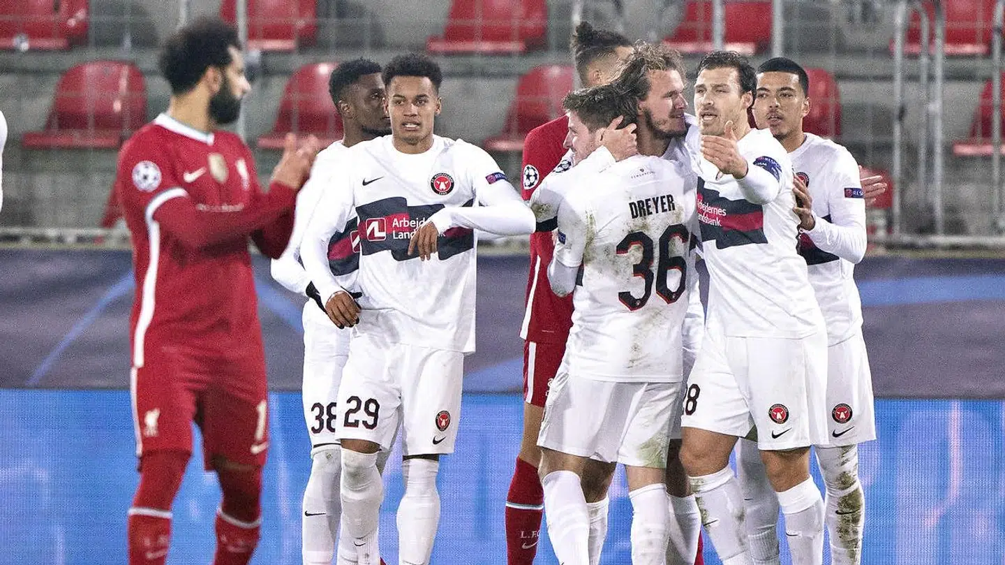 F.C. Midtjylland i Champions League sidste sæson.