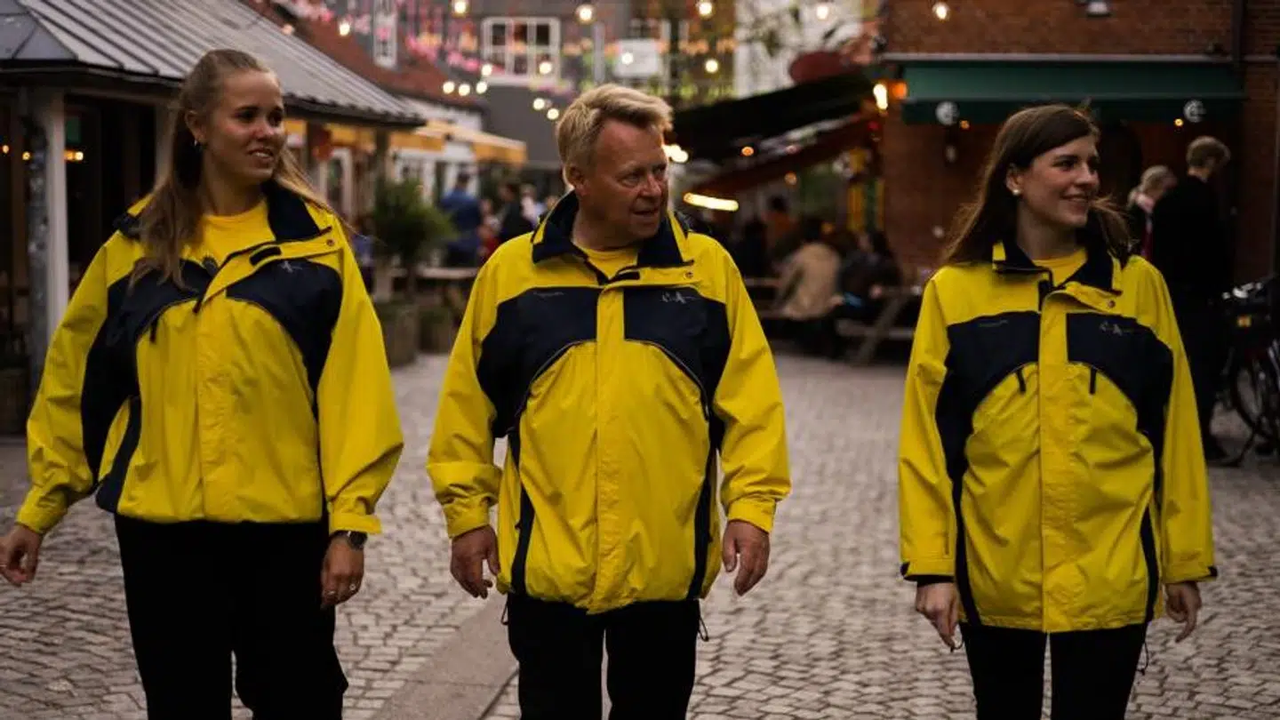 Natteravnene i Odense oplevede, at odenseanerne tog tidligt i byen og tog tidligt hjem igen. Foto: Natteravnene i Odense.