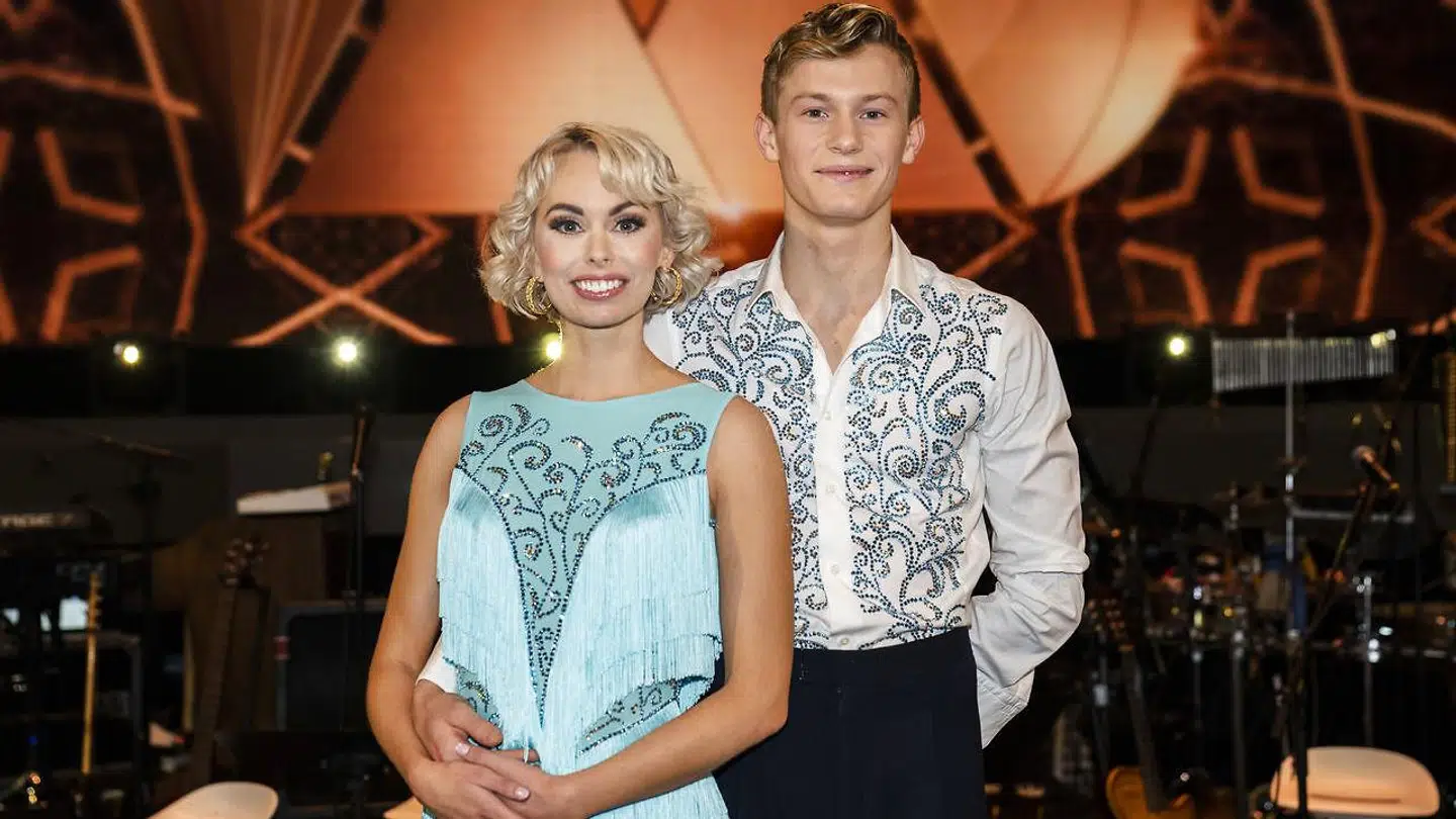 Skuespiller Albert Rosin Harson og danser Jenna Bagge.