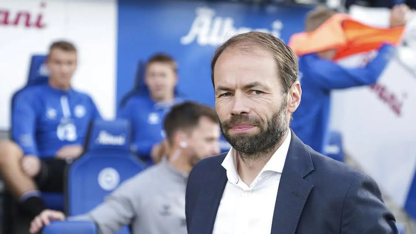 Cheftræner Andreas Alm mener, at Jens Jakob Thomasen får et hold til at holde sammen.