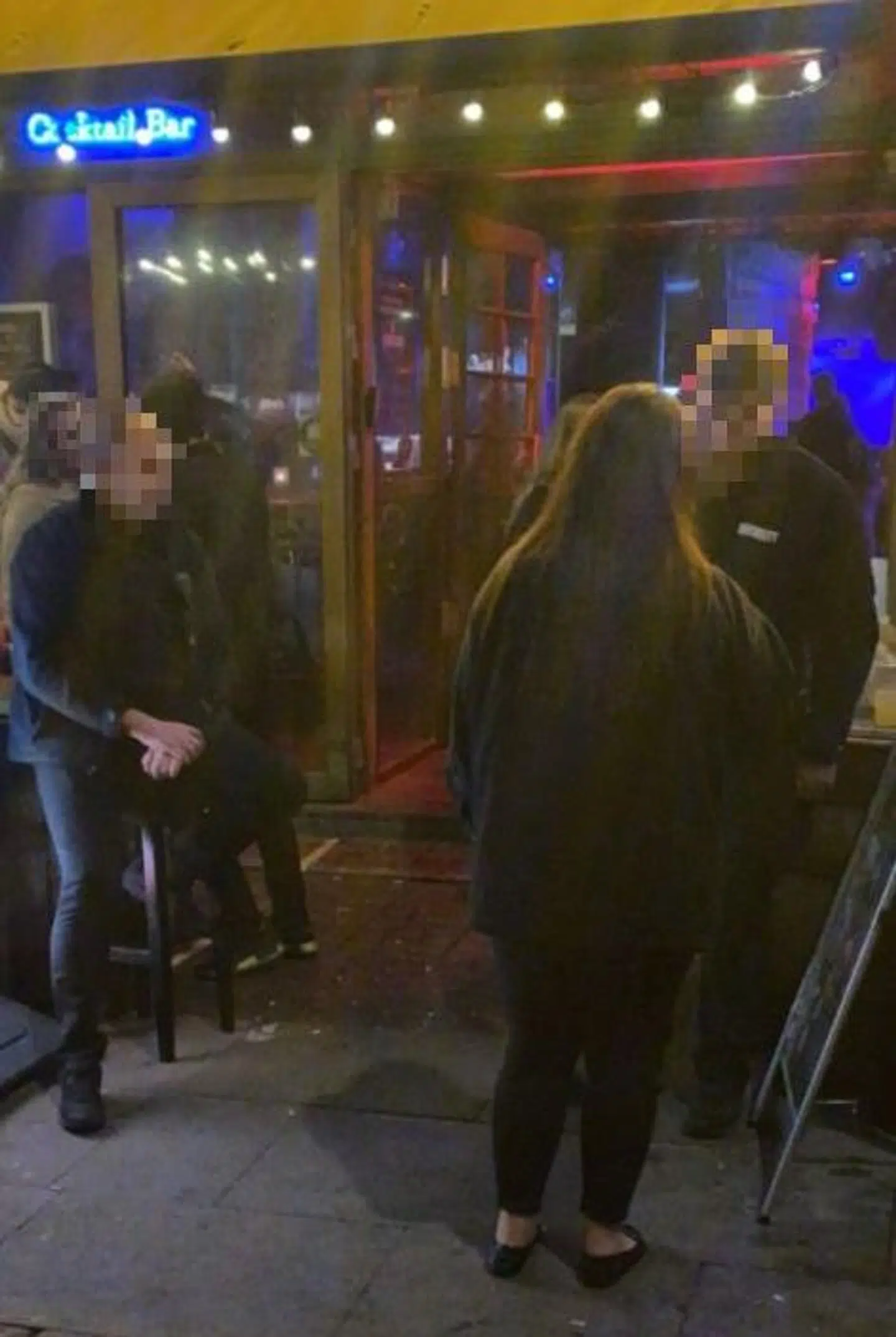 Jaz De Guzman tog dette billede på aftenen, hvor episoden skete.