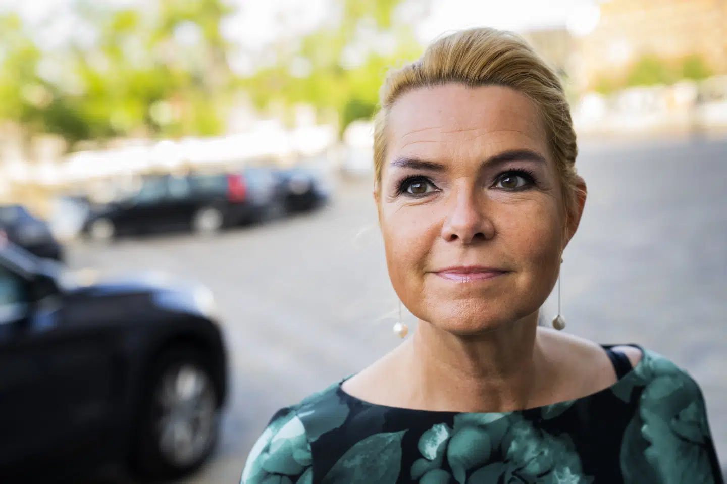 På Rigsrettens andet retsmøde fredag har anklageren fremlagt flere dokumenter frem om forløbet med adskillelsen af asylpar. Inger Støjberg vil frifindes. Hun skal først afhøres 13. september. Martin Sylvest/Ritzau Scanpix