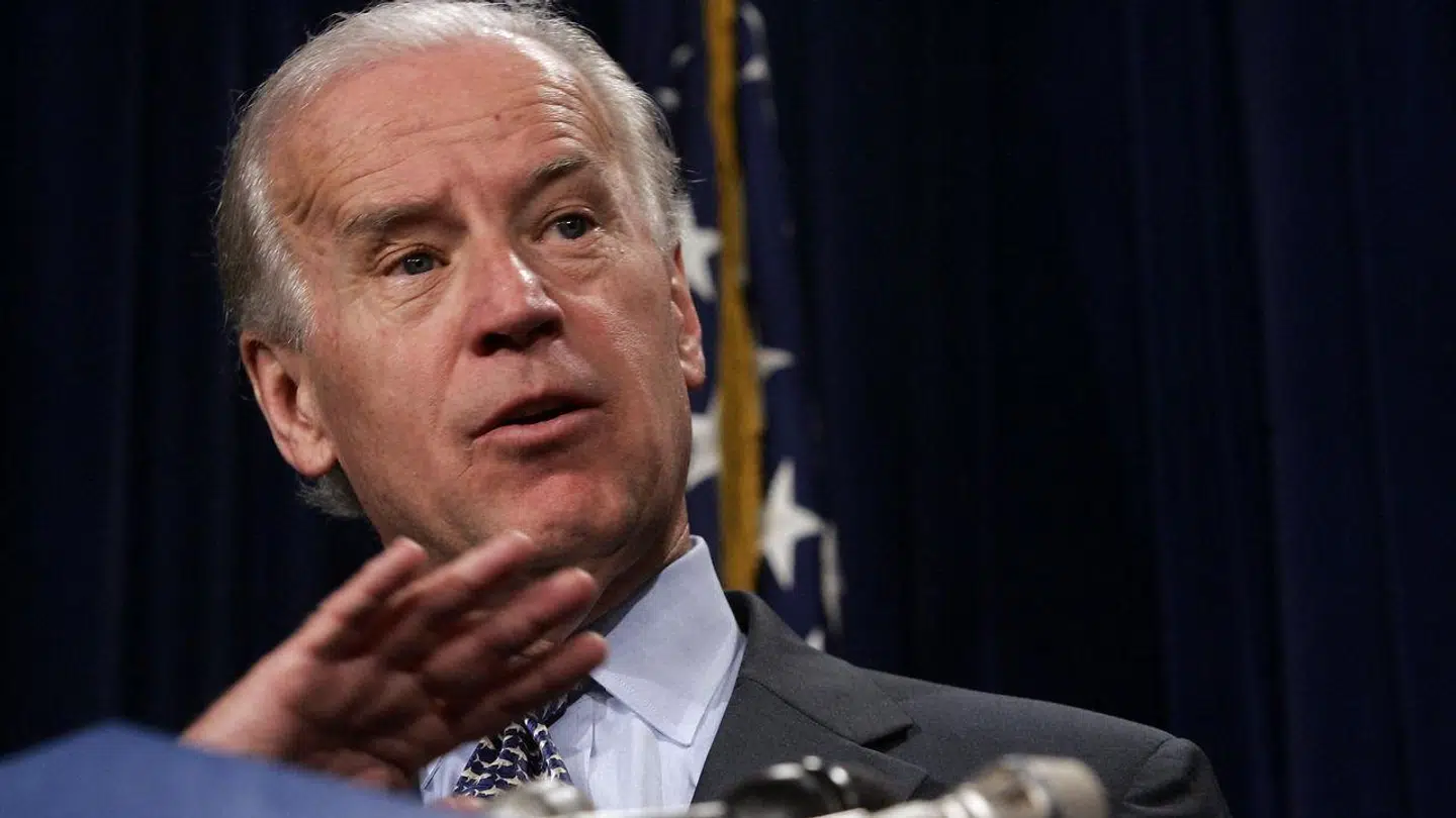 Den daværende amerikanske senator Joe Biden i 2008.