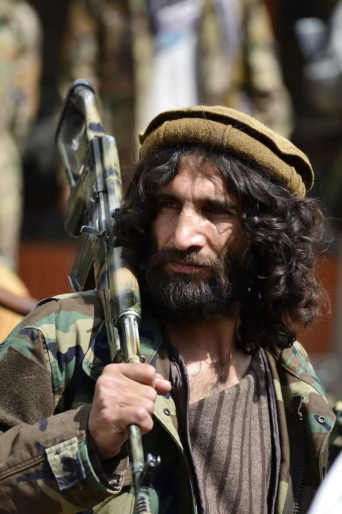 En afghansk modstandskriger fotograferet i Panjshirprovinsen August 31, 2021.
