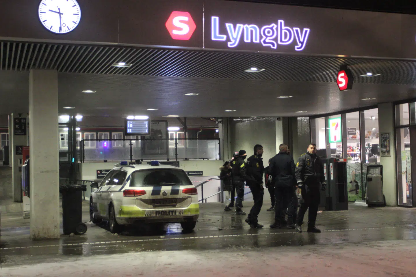 Knivoverfaldet fandt sted på Lyngby Station.
