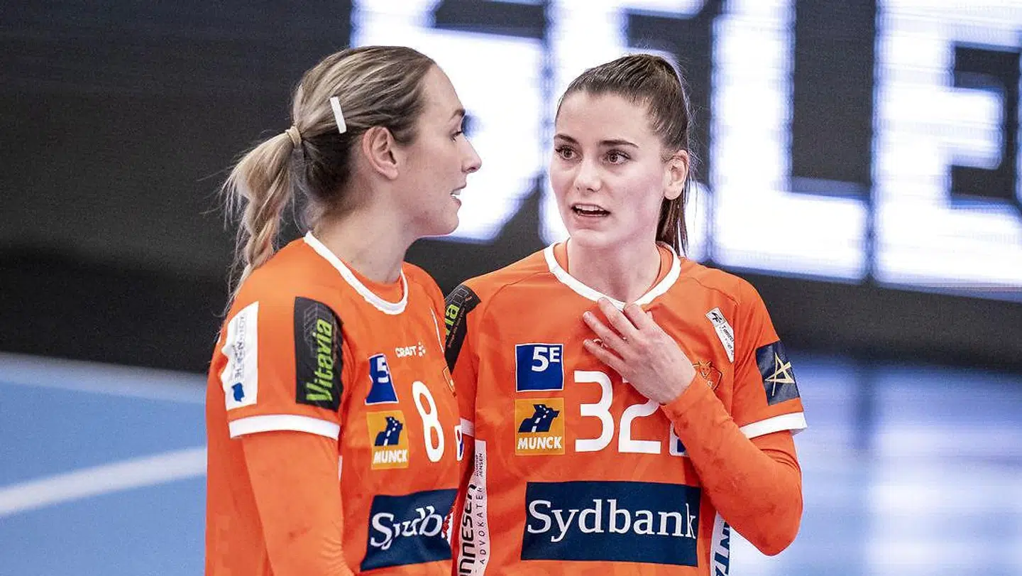 Mie Højlund og Lois Abbingh var begge instrumentale i Odense Håndbolds dobbelttriumf i sidste sæson.