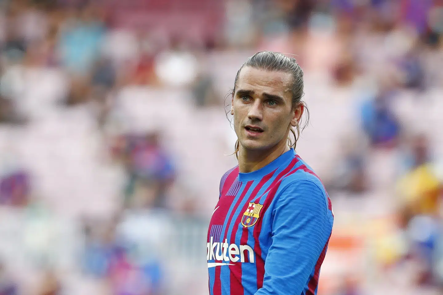 Antoine Griezmann står noteret for 35 mål i 102 kampe for Barcelona. Joan Monfort/Ritzau Scanpix