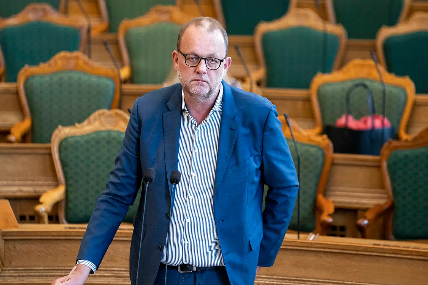 Venstres Lars Christian Lilleholt er rasende over de nye oplysninger. (Foto: Niels Christian Vilmann/Ritzau Scanpix)