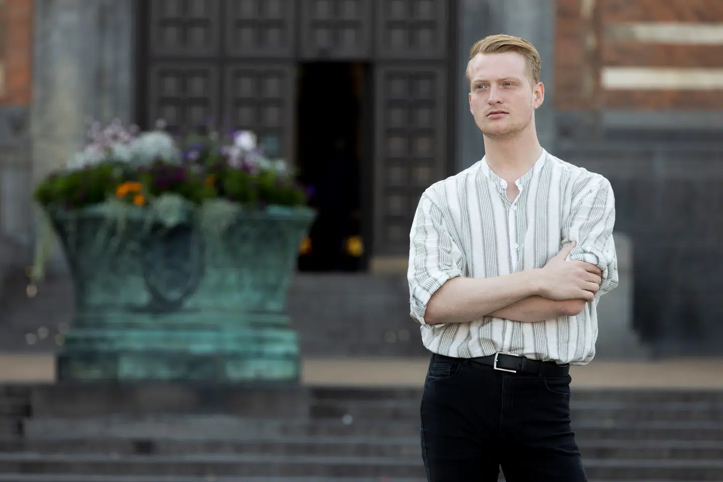 Christian Mathiesen blev overfaldet til årets Pride. Politiet mener, at der var tale om en såkaldt hadforbrydelse.