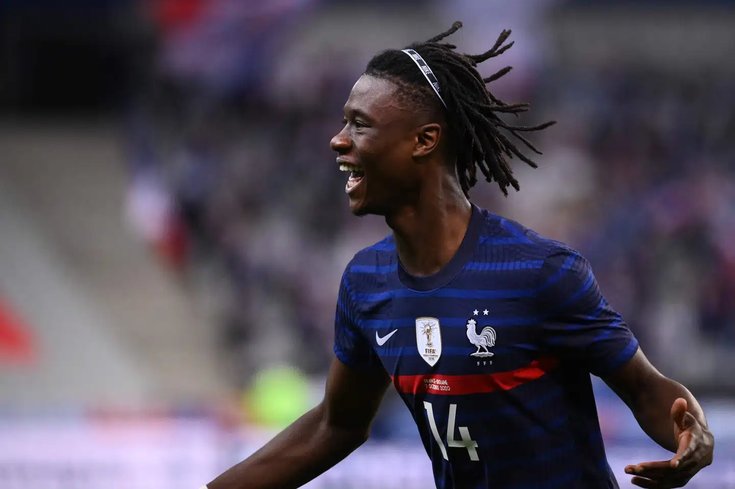 Eduardo Camavinga debuterede for det franske landshold som 17-årig og står indtil videre noteret for tre kampe og et mål.