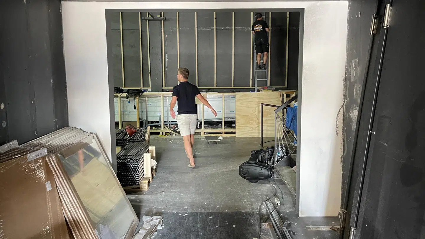 De rå lokaler i Kødbyen har gennemgået en stor renovering. Foto: Eleven/privat