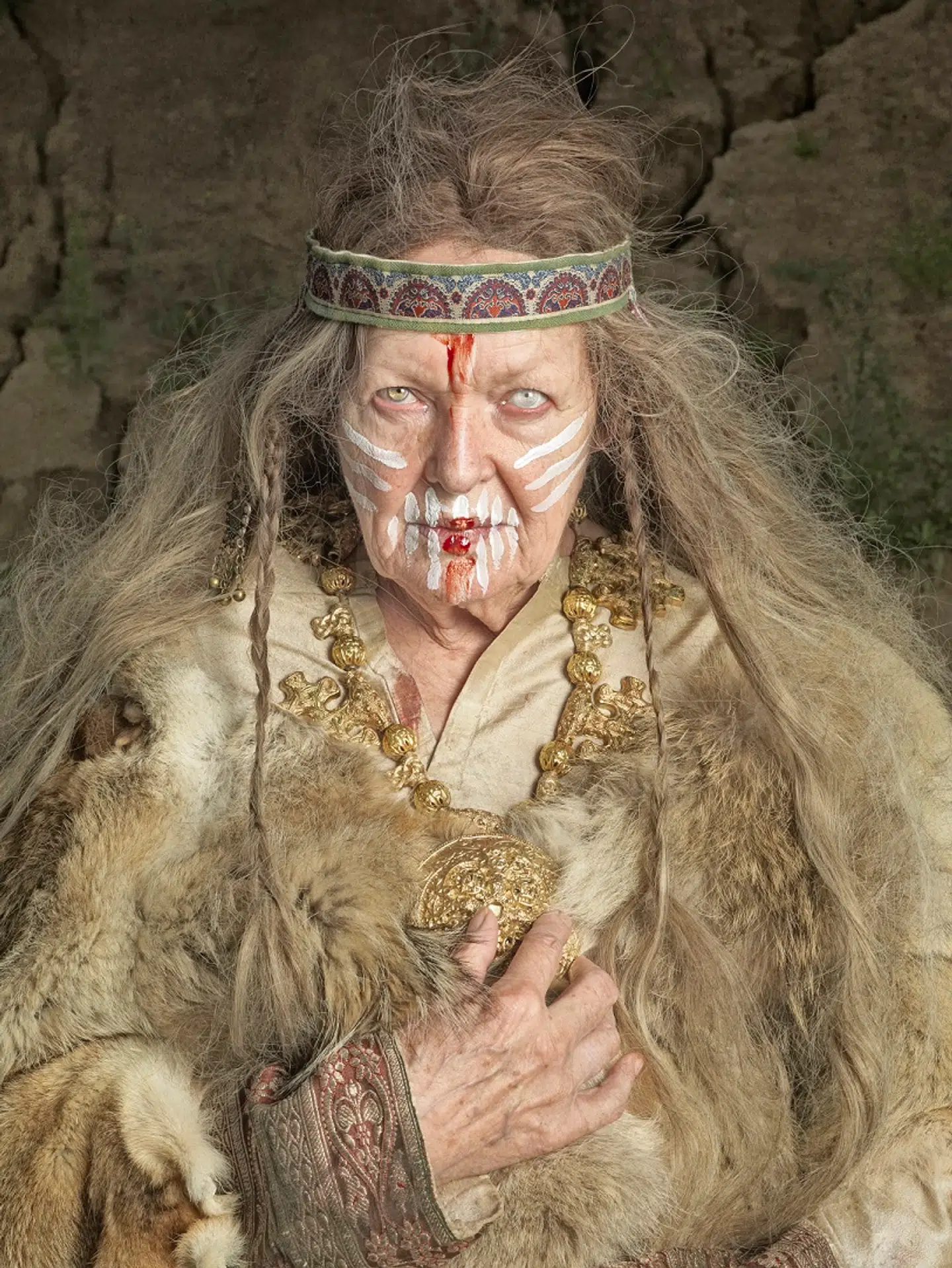 Ghita Nørby er en af de andre kendte kvinder, der har valgt at stille op til Lyngvilds vølve-billeder.
