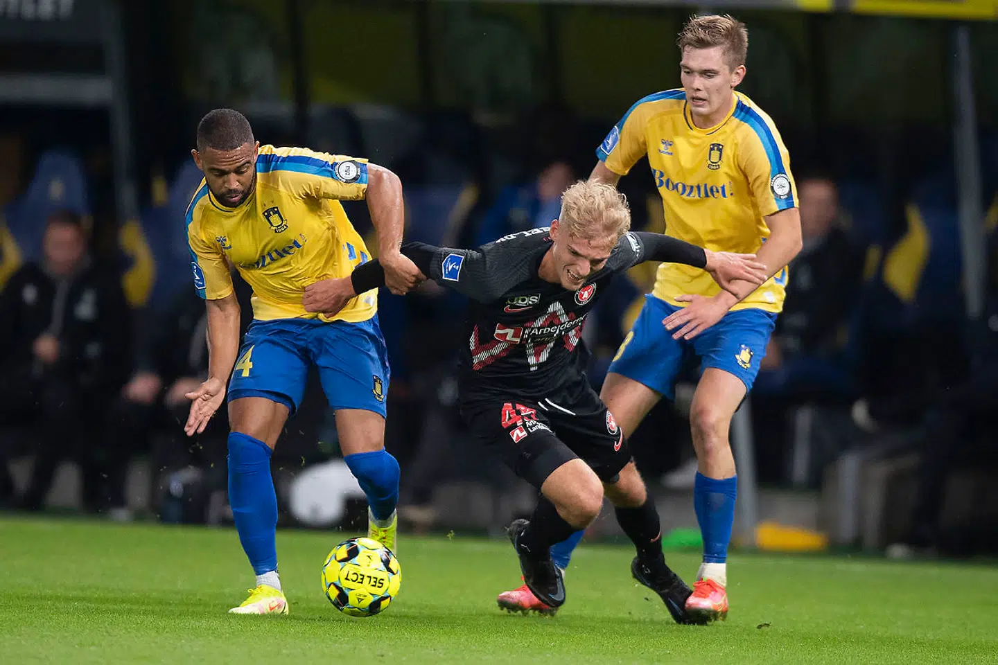 Superliga, 7. runde: Brøndby-FC Midtjylland på Brøndby Stadion søndag den 29. august 2021. (Foto: Thomas Sjørup/Ritzau Scanpix)