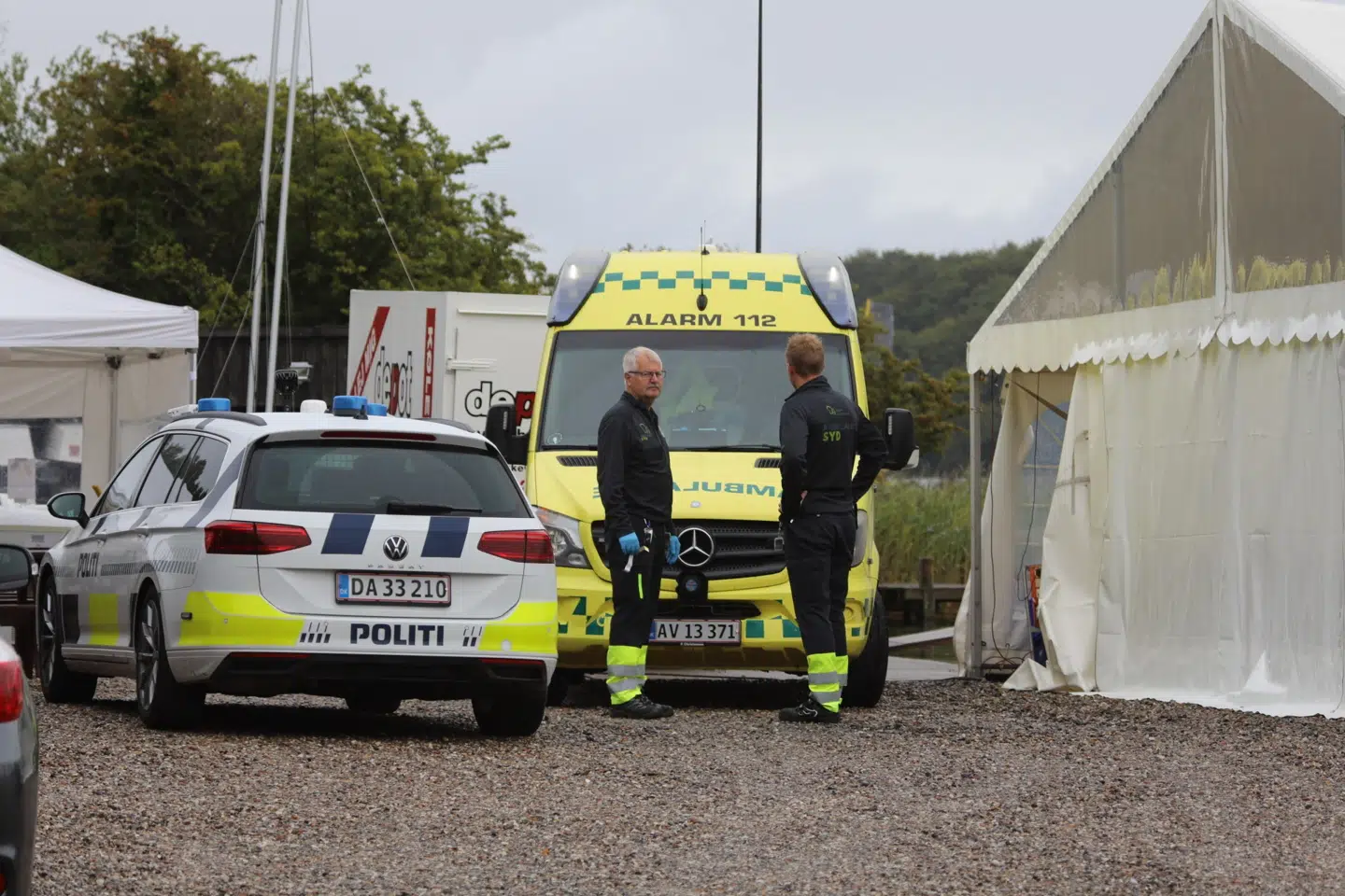 Ulykken skete ved Thurøbund.