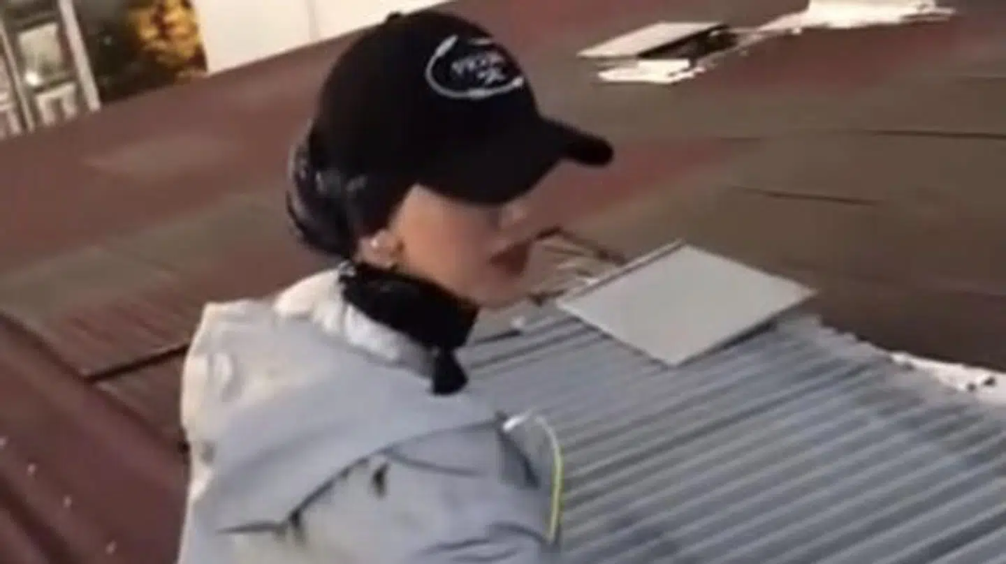 Ulykken skete, da Kubra Dogan ville fra ét tag til et andet.