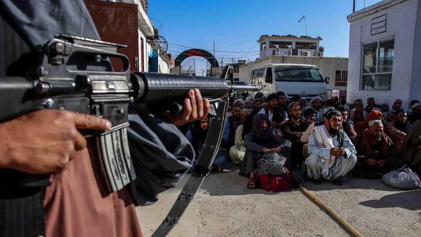 Taliban har løsladt politiske fanger fra et fængsel i Kandahar, Afghanistan 24 august, 2021.