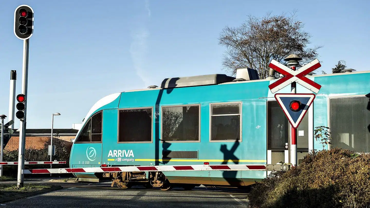 Toget her et ikke det pågældende tog, der er gået i stå. Genrefoto.