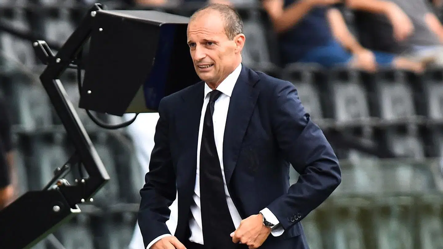 Juventus-træner Massimiliano Allegri.
