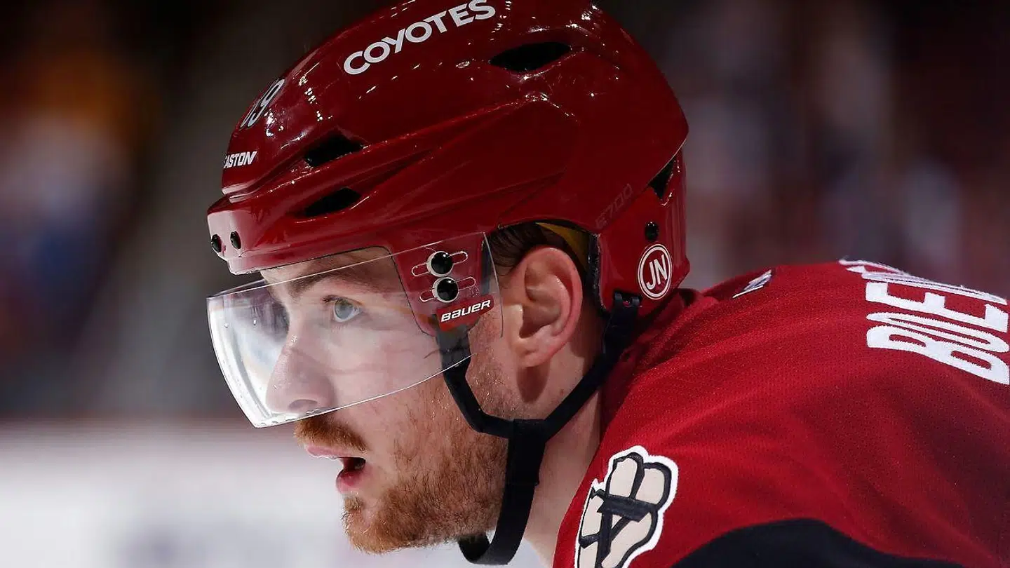 RB PLUS Landsholdet jagter NHL-danskere til VM- - ARKIVFOTO 2015 af Mikkel Bødker- - Se RB 11/4 2017 06.00. Frans Nielsen og Philip Larsen går glip af NHL-slutspillet. Nu arbejdes der på at få dem med i Jan Karlssons VM-trup. Nikolaj Ehlers er allerede meldt VM-klar.. (Foto: Christian Petersen/Scanpix 2017)