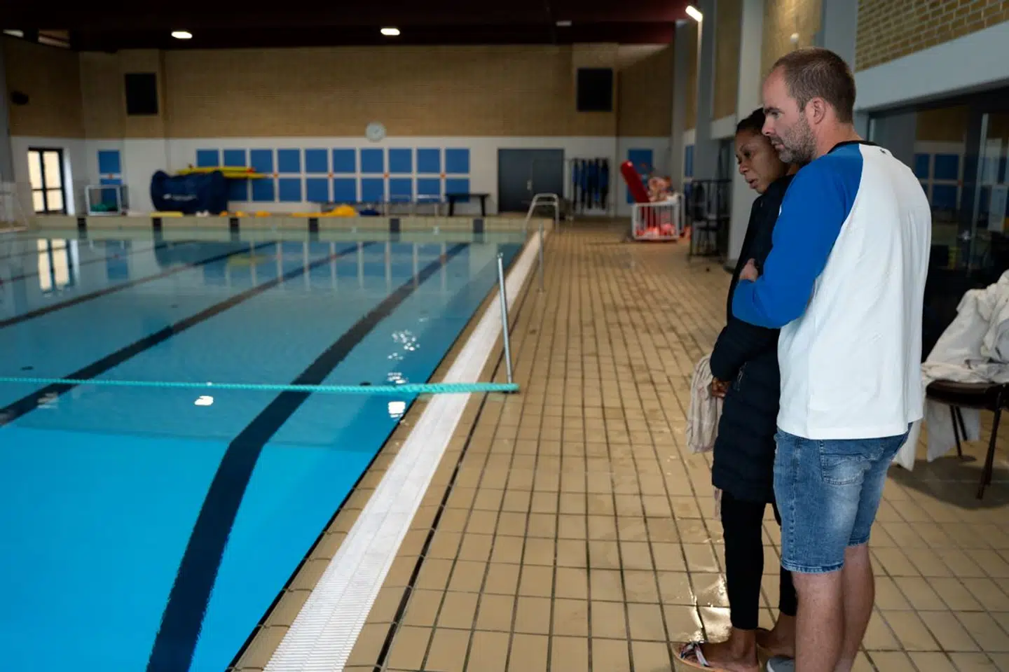 Jens og Rosalie Ørsted havde brug for at se, hvor deres datter døde. De havde forestillet sig, at bassinet havde været langt større, siger de.