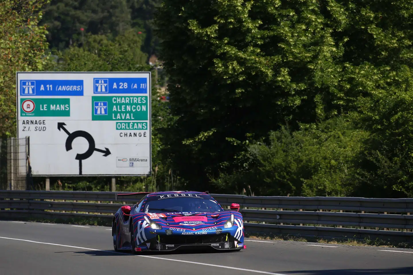 Michelle Gatting debuterede i Le Mans i 2019 og kører i år for tredje gang i træk i et rent pige-team.