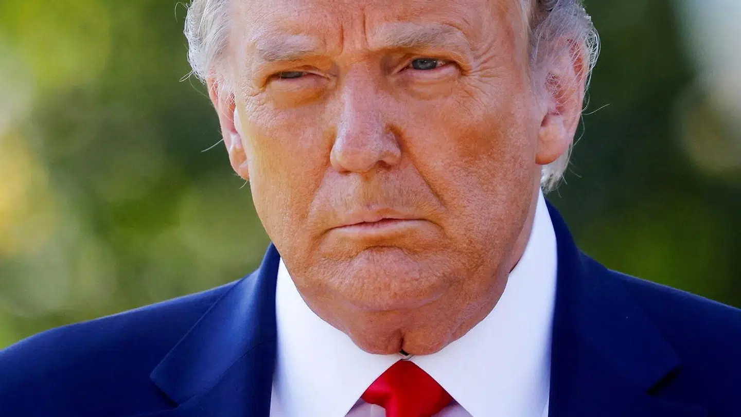 Tidligere præsident Donald Trump beskylder sin efterfølger Joe Biden for at være skyld i de kaotiske tilstande i Afghanistan. (Arkivfoto)