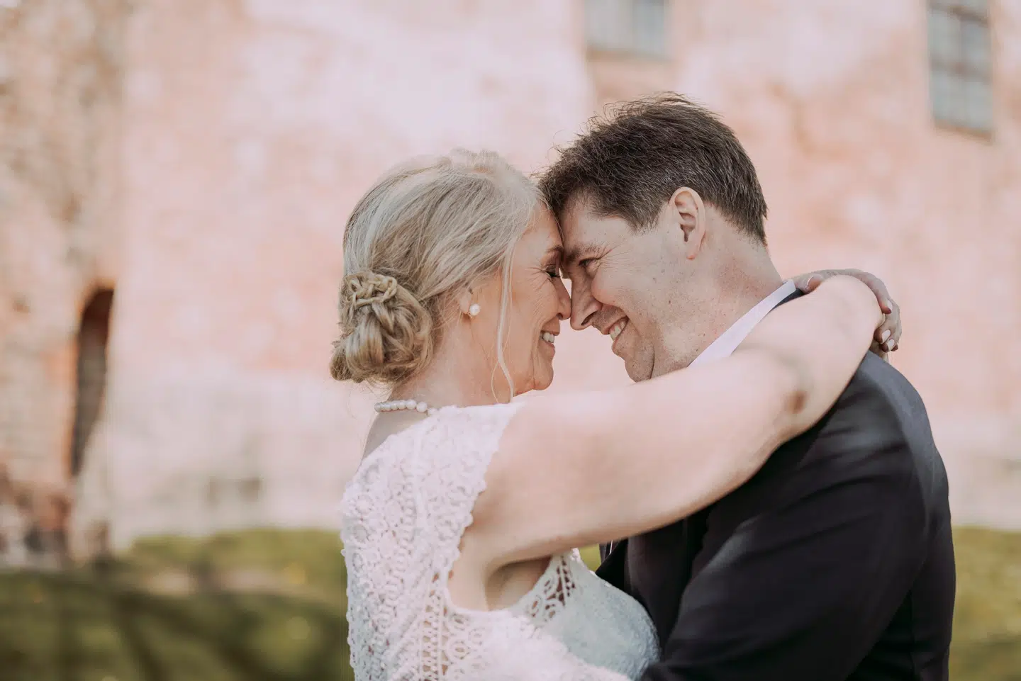 Michael og Christina bliver gift.