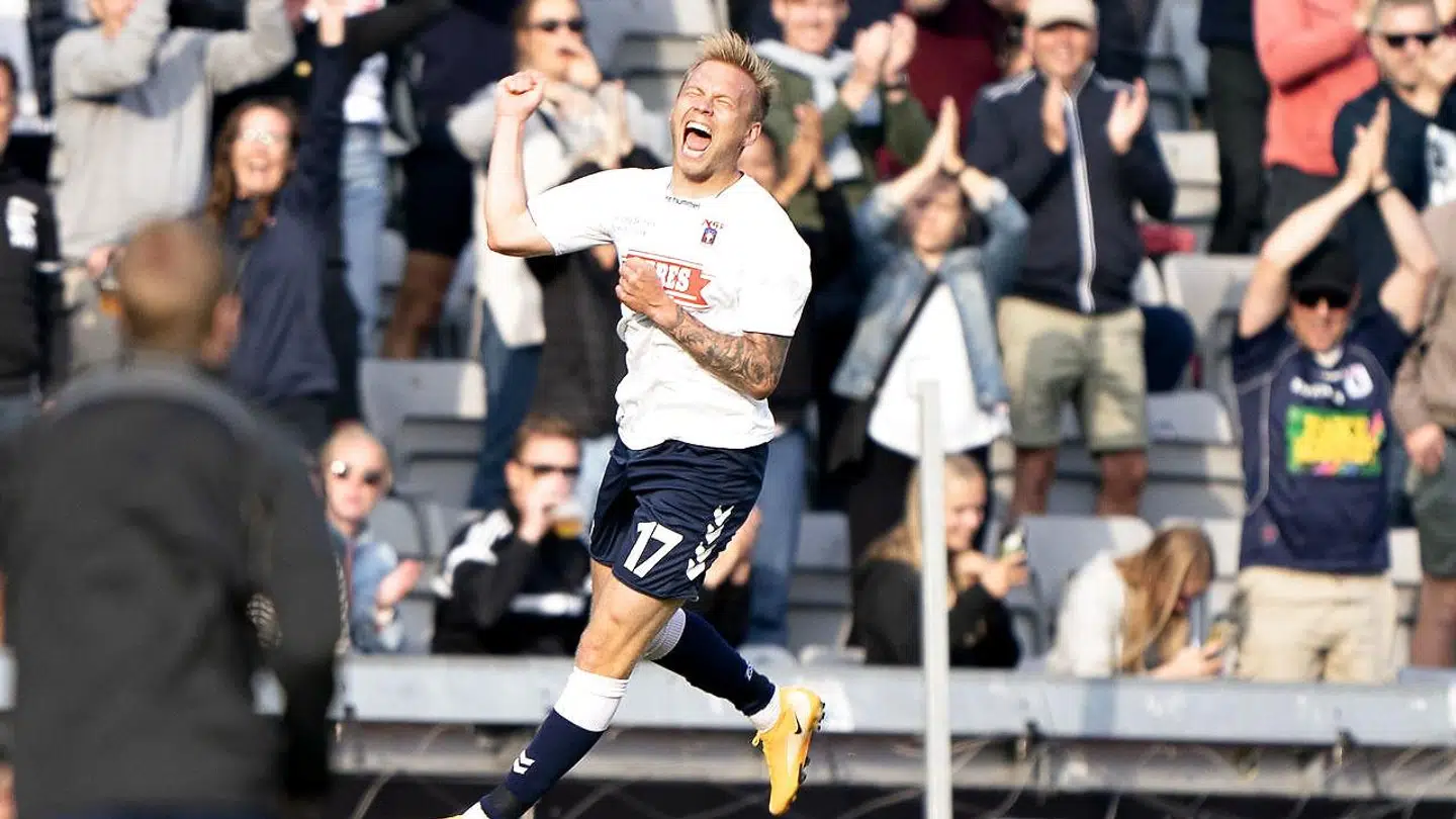 Jon Dagur Thorsteinsson har spillet 65 Superliga-kampe og scoret 15 mål for AGF.
