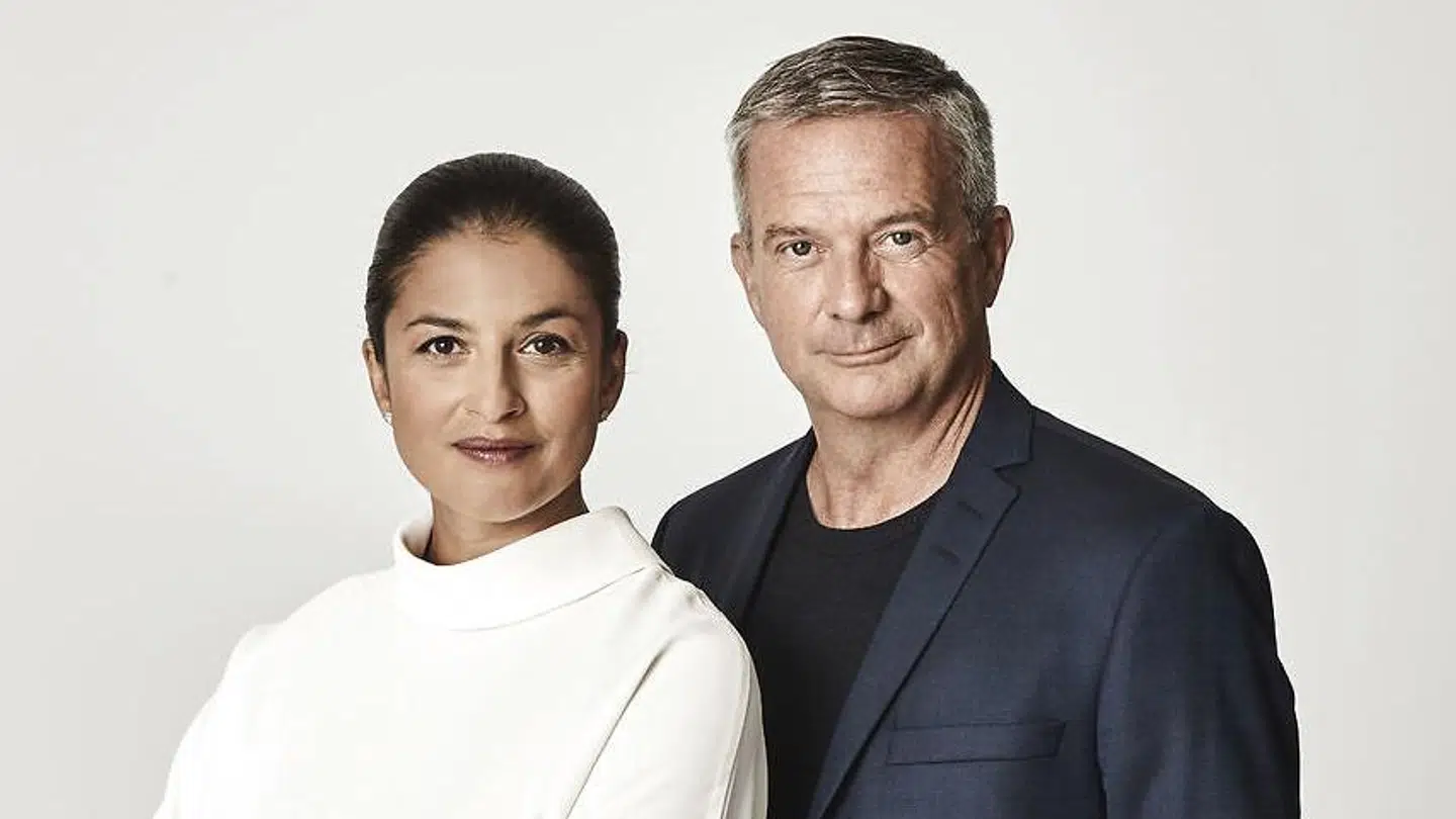 Kim Bildsøe Lassen med sin hustru Divya Das.