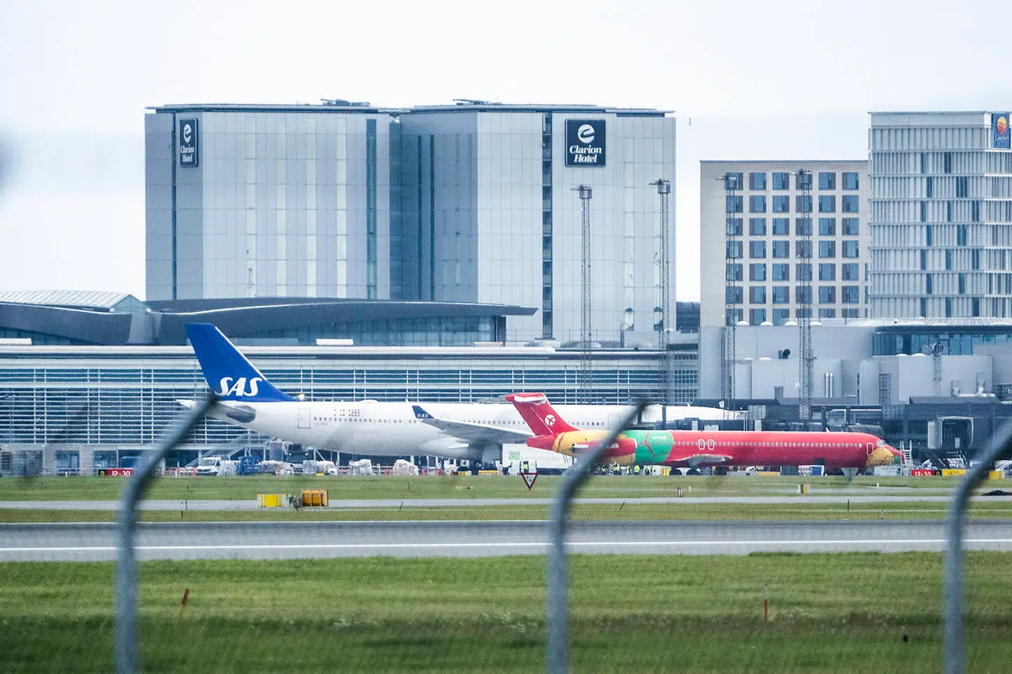 DAT-fly med evakuerede fra Afghanistan ankommer til Københavns Lufthavn onsdag den 18. august 2021.