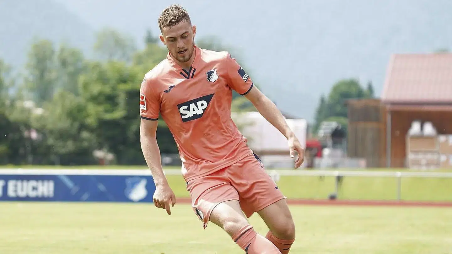 Jacob Bruun Larsen spiller til daglig i den tyske klub 1899 Hoffenheim.