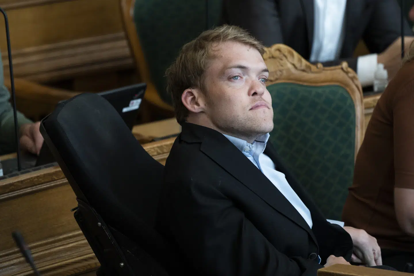 Kristian Hegaard (R) skrev i sidste uge på Facebook, at han stopper i politik. (Arkivfoto) Emil Helms/Ritzau Scanpix