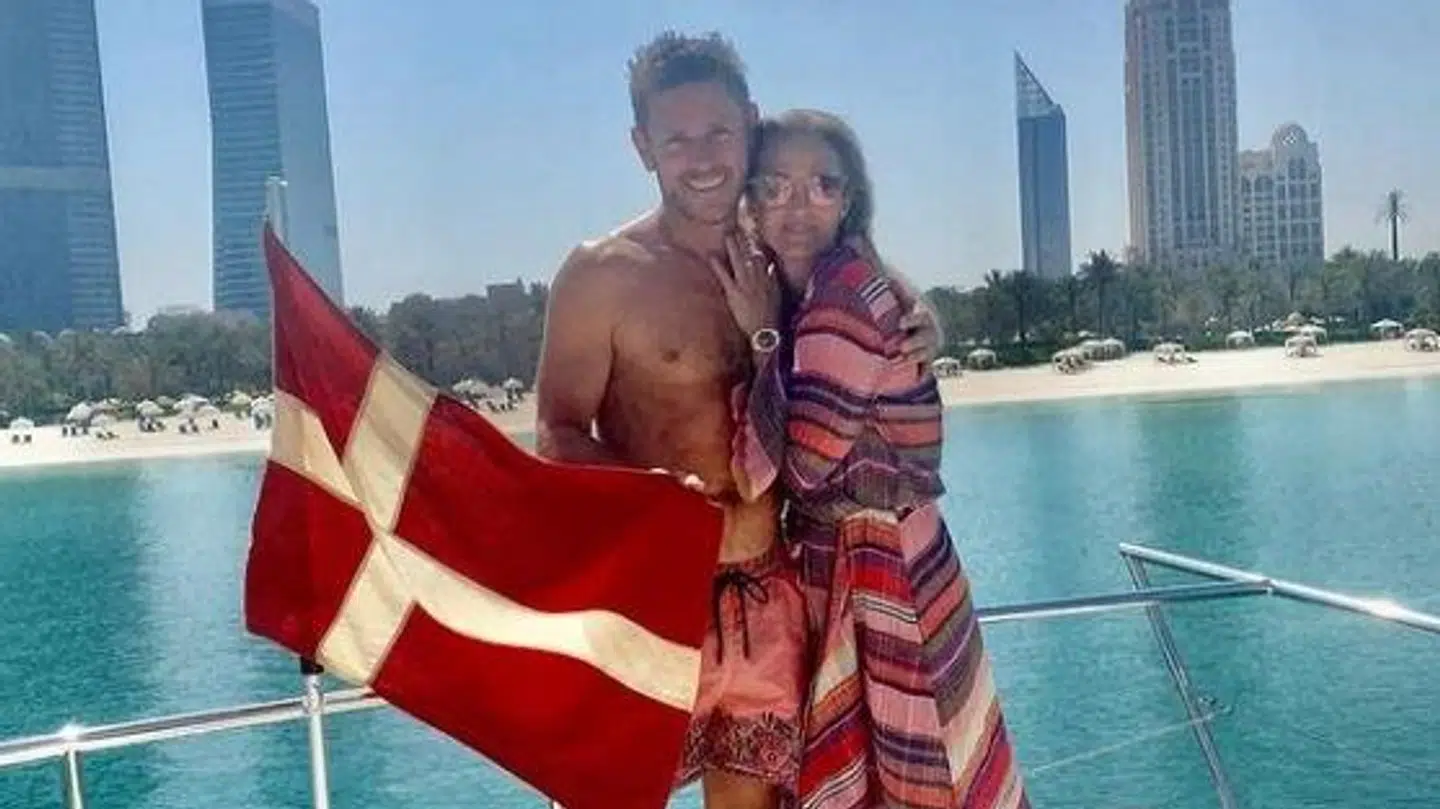 Tina Lund og Allan Nielsen. Foto: Instagram.