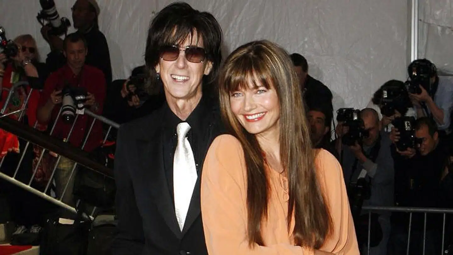 Paulina Porizkova med sin afdøde eksmand, Ric Ocasek.
