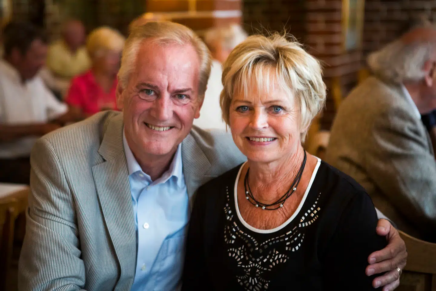 Keld og Hilda Heick har et meget forskelligt forhold til døden. Hilda er praktisk, Keld en drømmer, der helst ignorerer alle tanker om afslutningen. Foto Simon Læssøe.