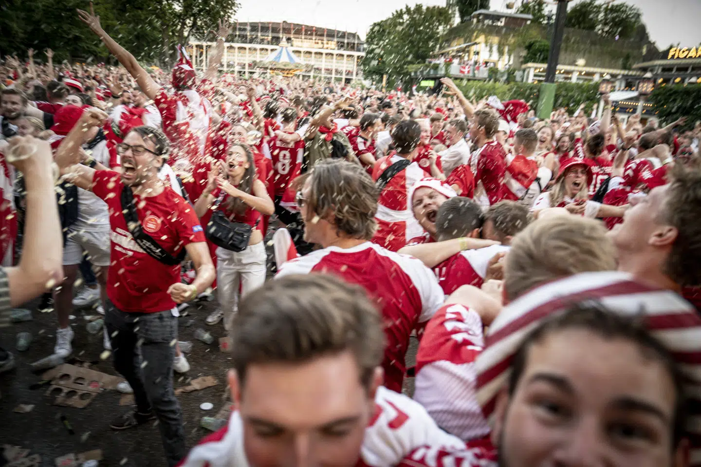 Fodboldslutrunder er normalt guf for bryggerier, fordi salget af øl og andre våde varer går op. (Arkivfoto) Mads Claus Rasmussen/Ritzau Scanpix