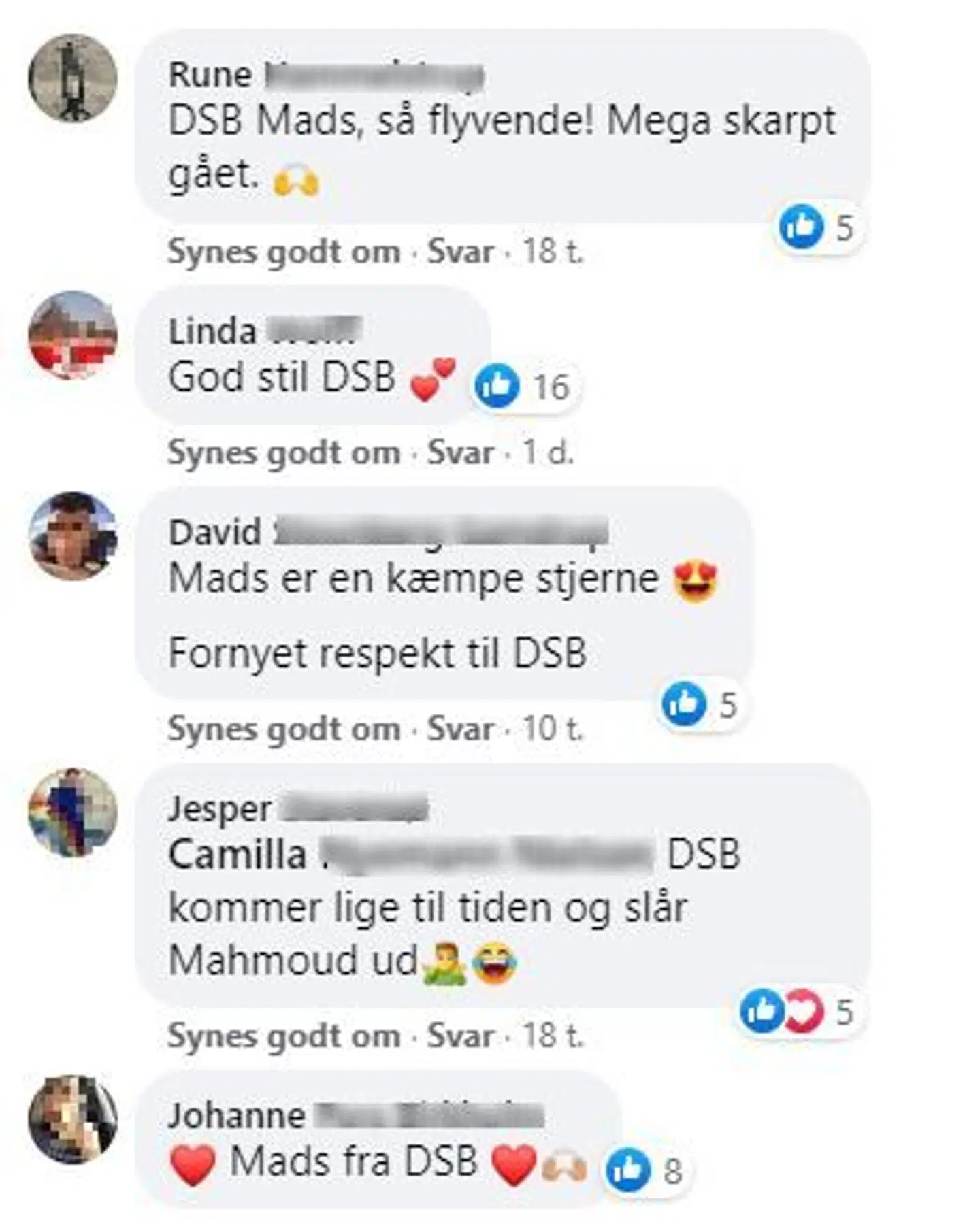 Der er bred enighed om, at Mads skal have et skulderklap.