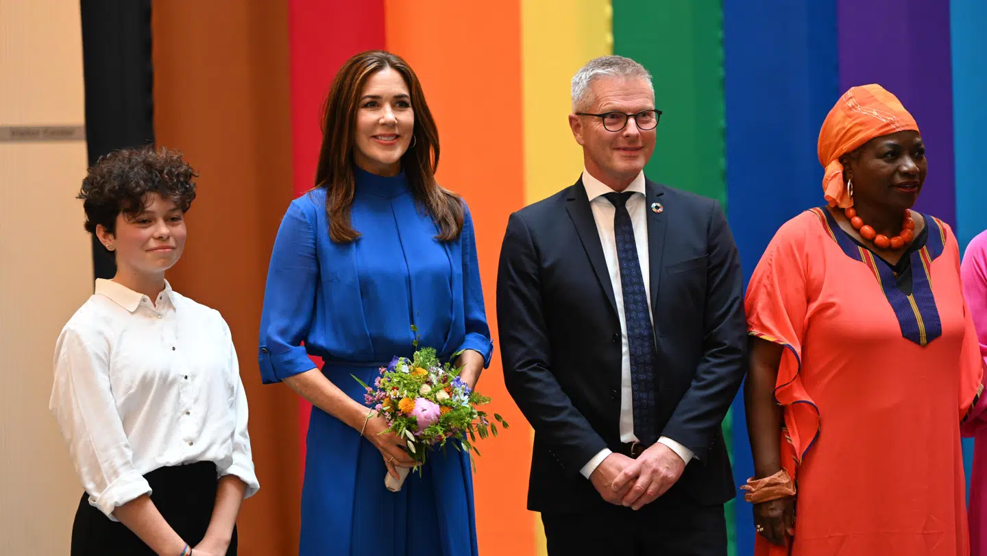 Kronprinsesse Mary deltager i åbning af Human Rights Forum i FN-Byen i København.