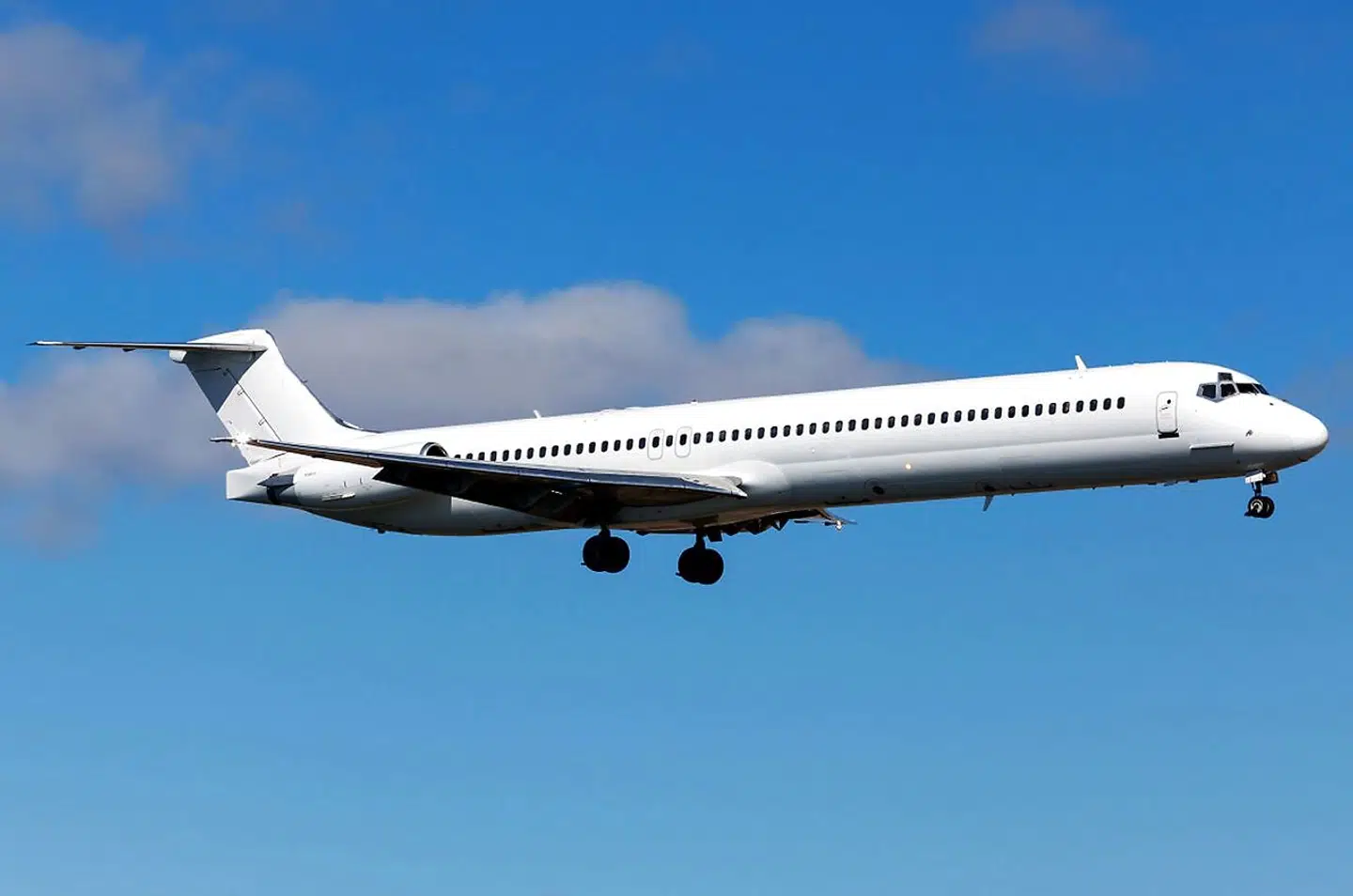 Sådan ser flytypen MD-83 ud.