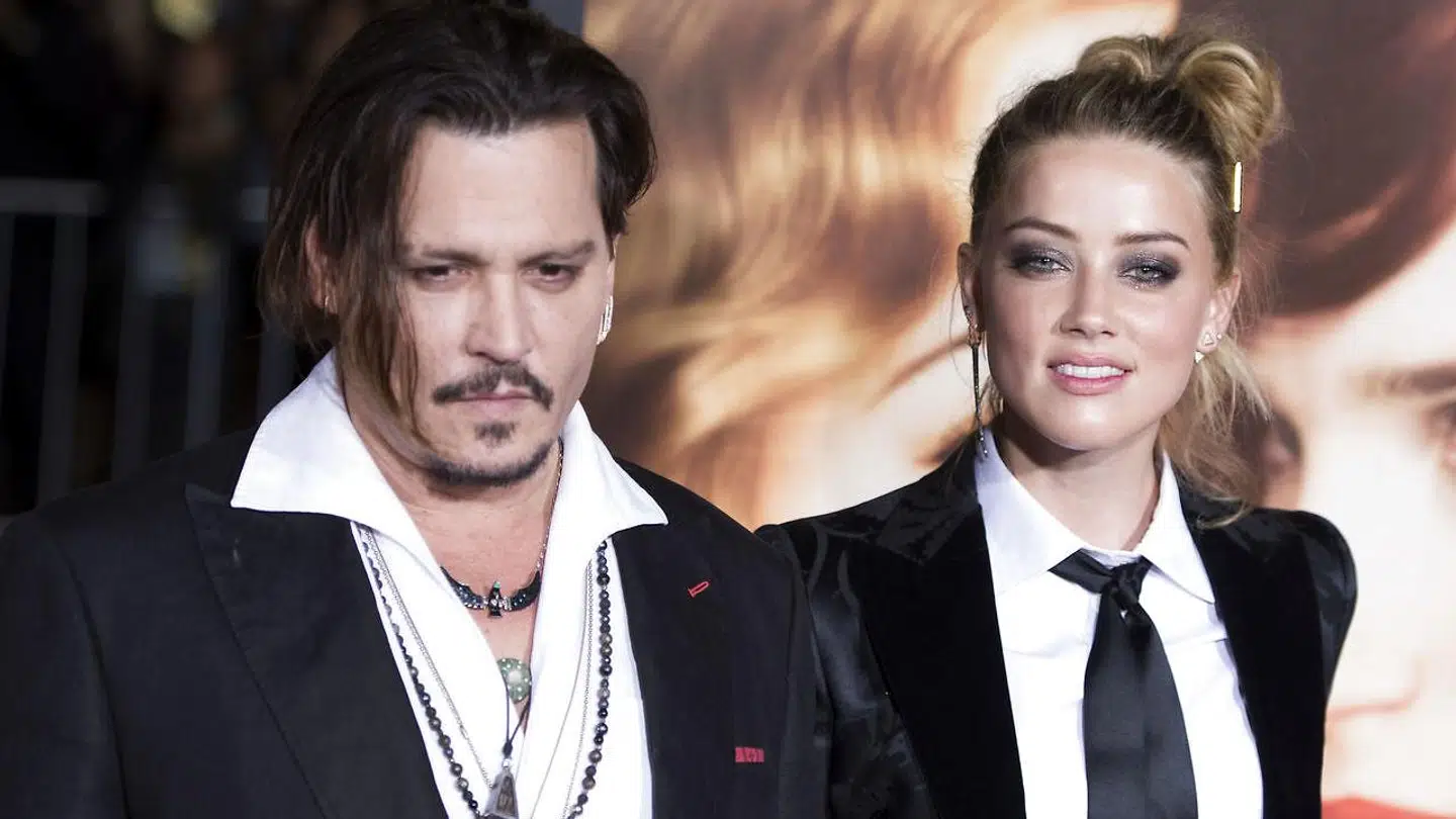 Johnny Depp og Amber Heard i november 2015.