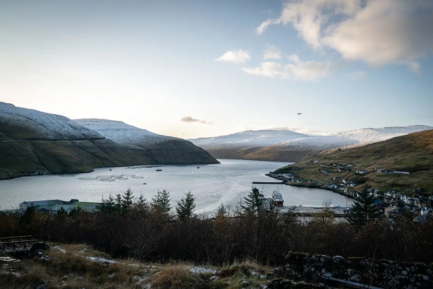 Fjorden ved Vestmanna er lige så smuk som al den anden natur på Færøerne.