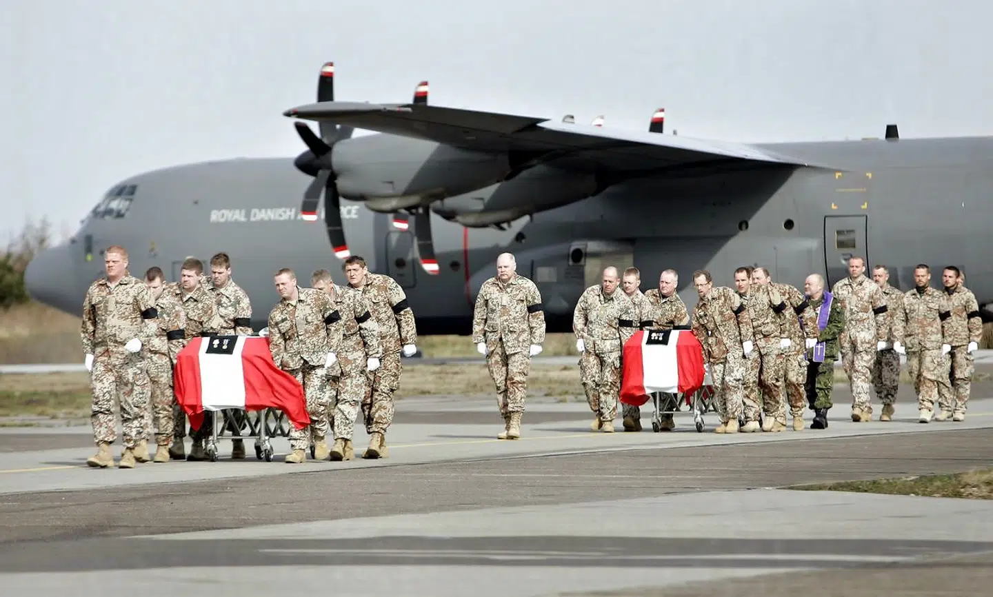 44 danske soldater blev dræbt i Afghanistan.