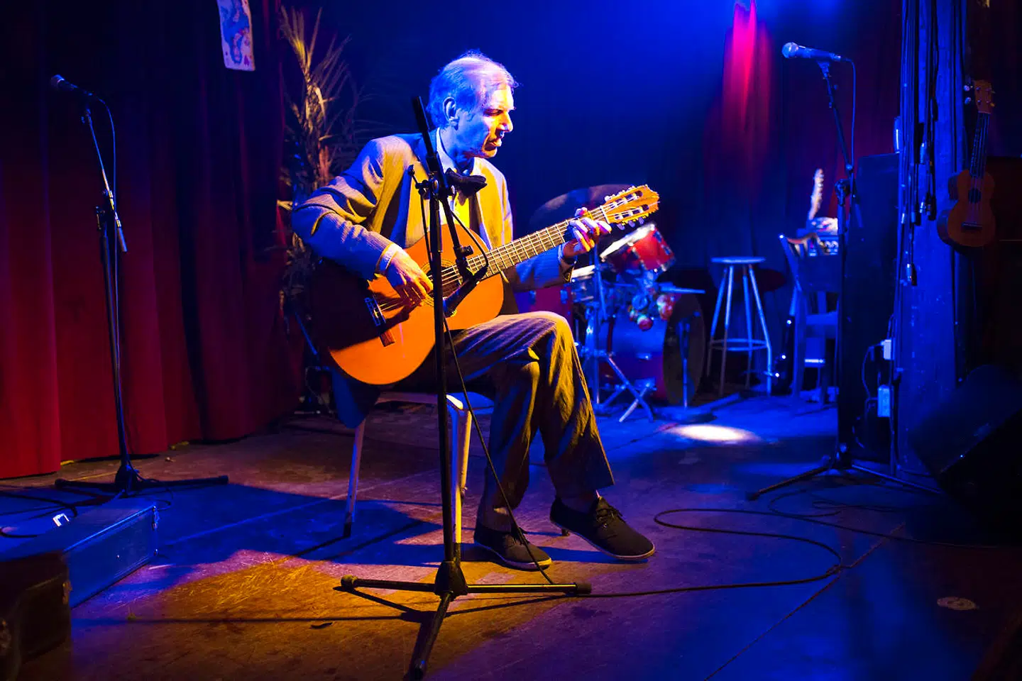 'Zorro' spiller koncert på Operaen på Christiania. Han blev dræbt i samme bygning.