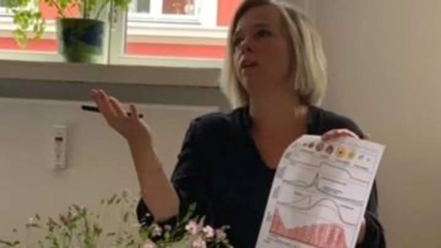 Siv Gry Gramstrup mener, at det er vigtigt, at man som kvinde ser glæden ved sin menstruation, i stedet for at slå sig selv i hovedet over den. Foto: Privat