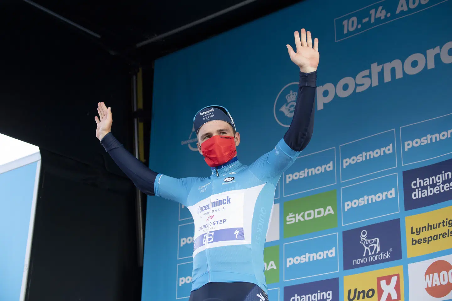 Remco Evenepoel vinder årets PostNord Danmark Rundt i suveræn stil. Thomas Sjørup/Ritzau Scanpix