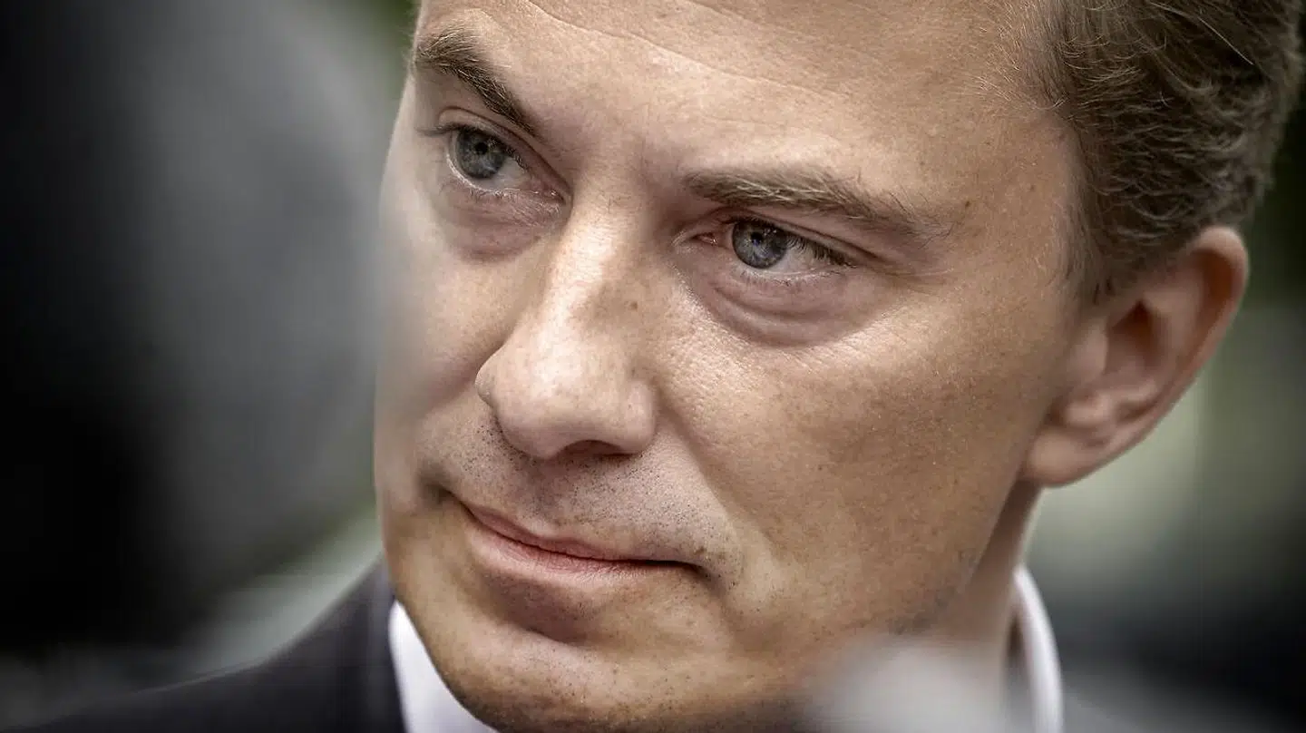 Motgen Messerschmidt ved Retten i Lyngby, hvor han blev idømt seks måneders betinget fængsel i Meld-sagen.