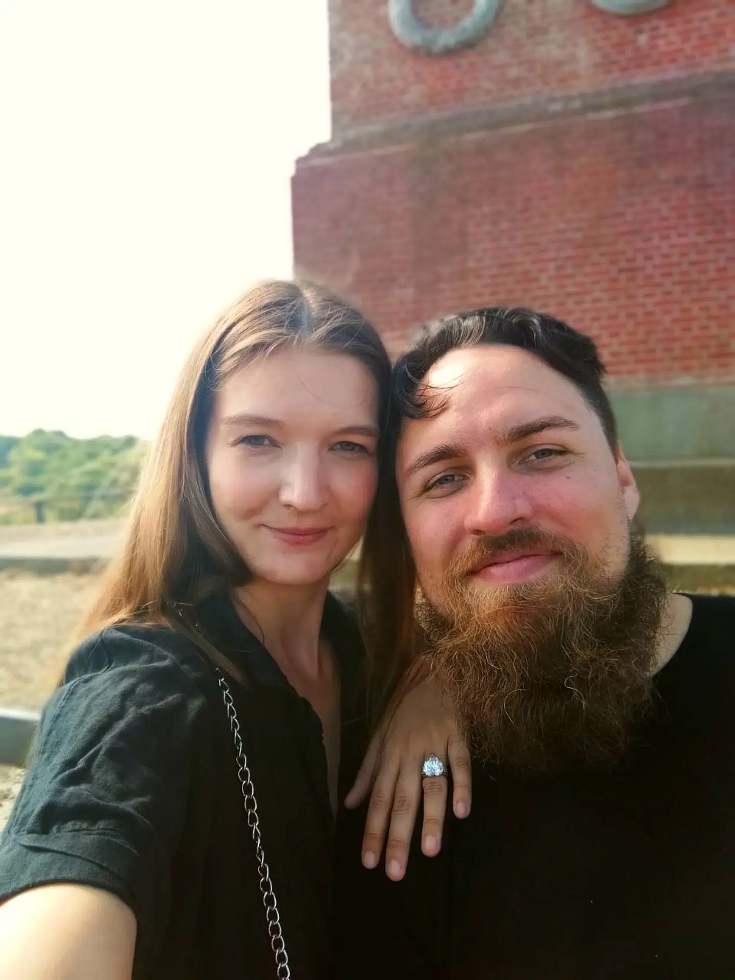 Frederik og hans forlovede Christina.