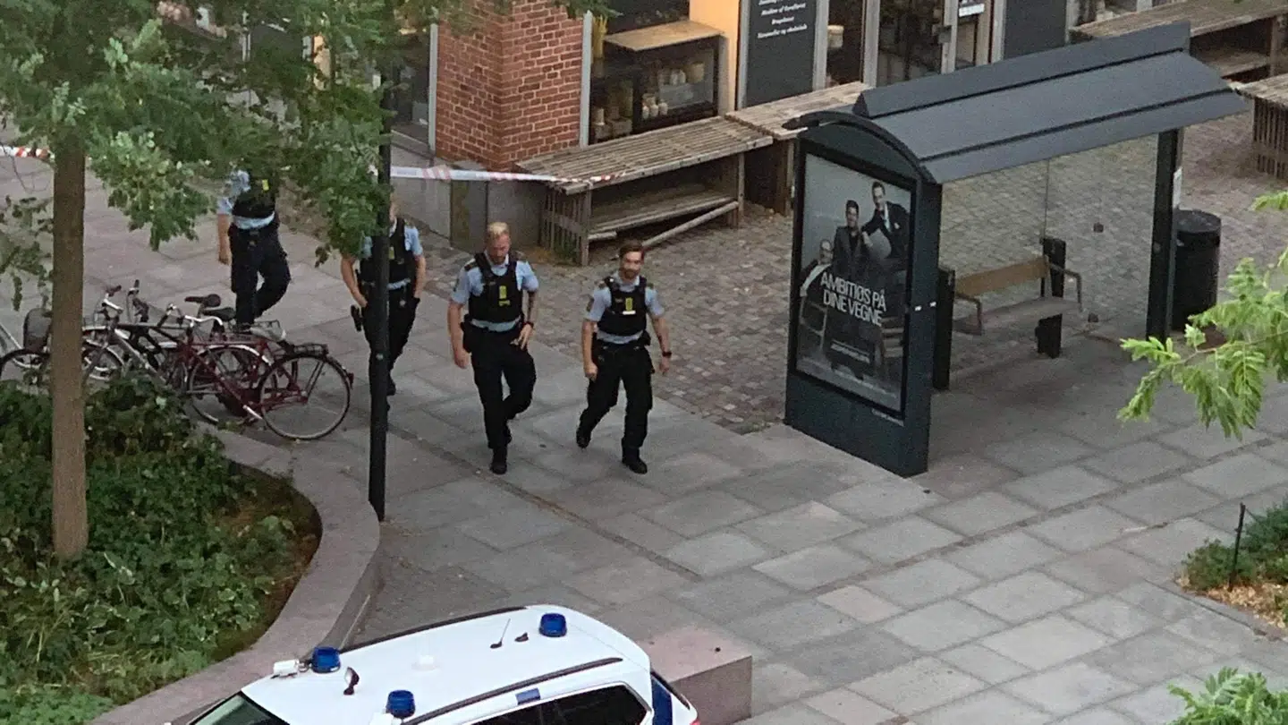 Politiet undersøger et dødsfald i Gentofte. Privatfoto.