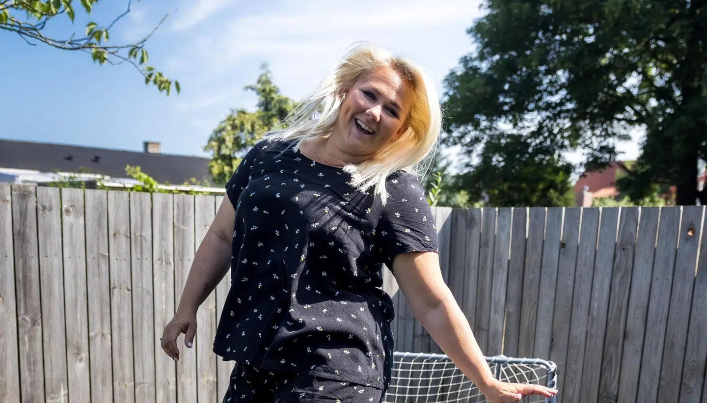 Cecilie Schmeichel er stolt af at være blevet faster for tredje gang. Foto Byrd Jacob Crawfurd